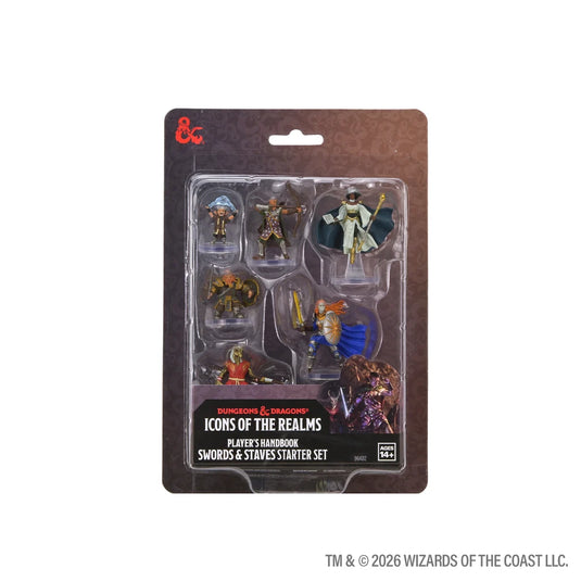 D&D Icons of the Realms: Swords & Staves Starter Set
