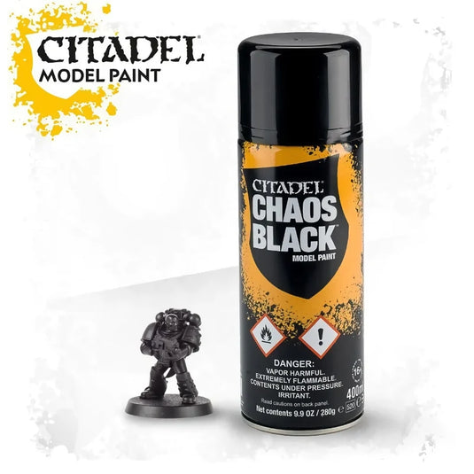 Citadel Model Paint Chaos Black Primer