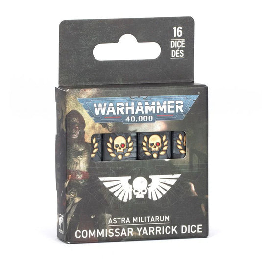 WH40K Astra Militarum- Commissar Yarrick Dice Set