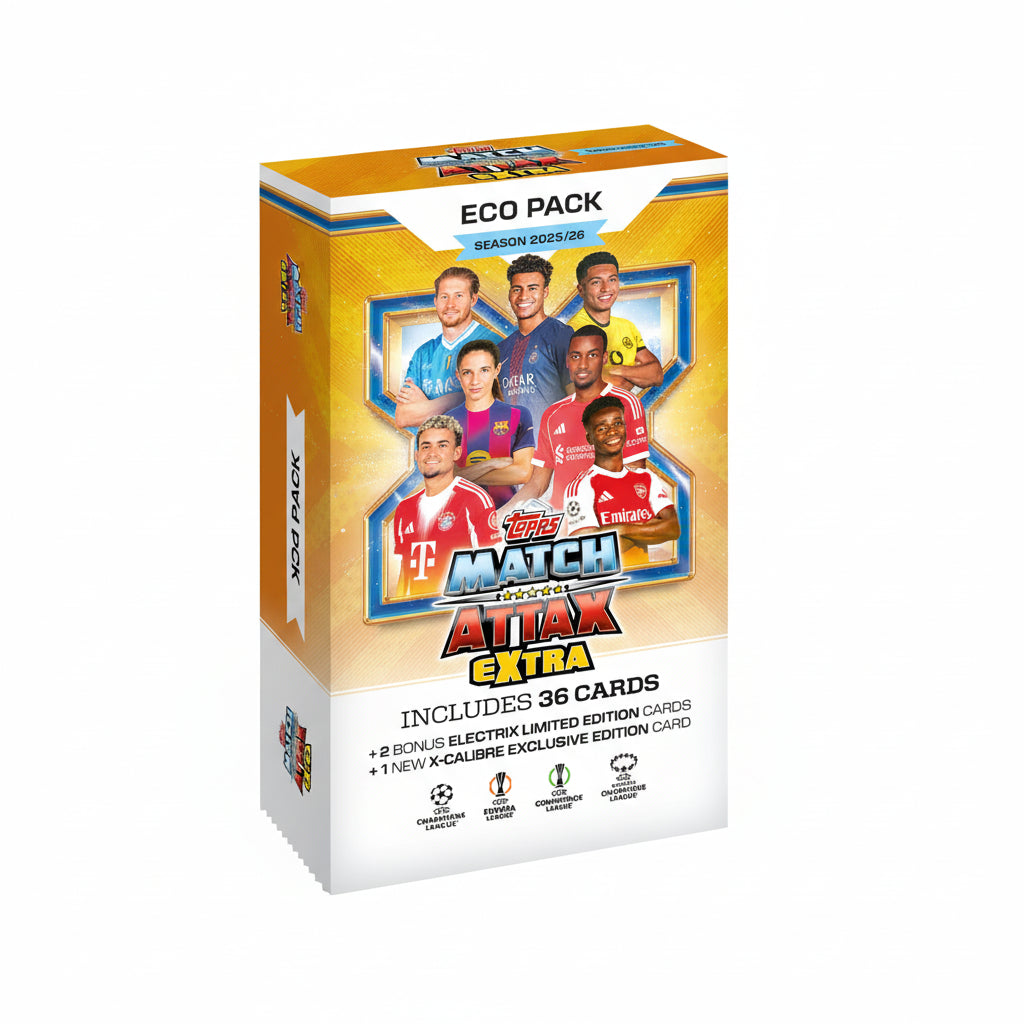 Topps UCC 2026 Match Attax Extra Stacked: UEFA Club Competitions Eco P