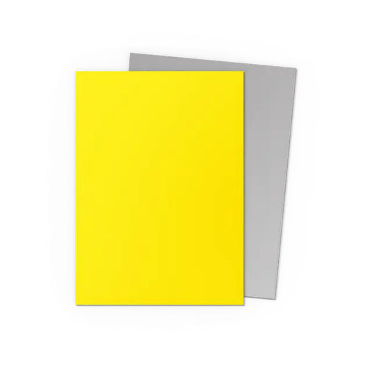 Dragon Shield Standard Dual Matte Sleeves Yellow & Silver