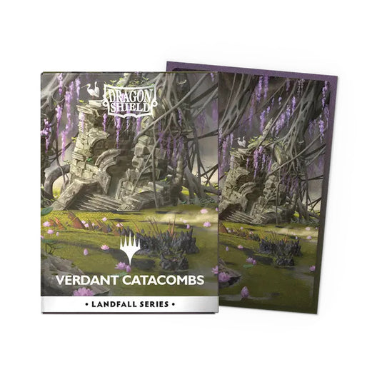 Dragon Shield Standard Landfall Series Verdant Catacombs Matte Dual Art Sleeves