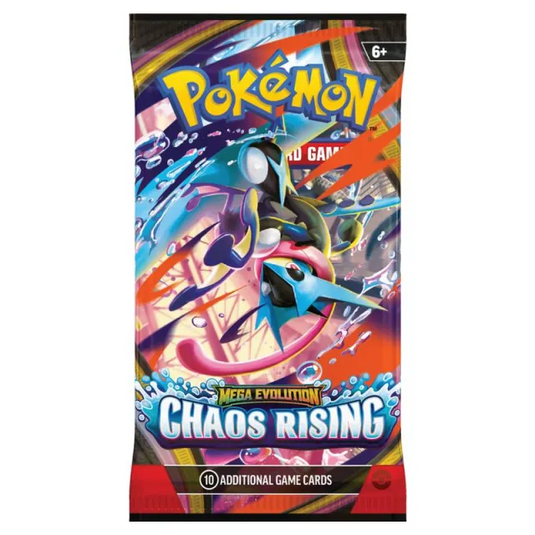 Pokemon Mega Evolution Chaos Rising Booster Pack