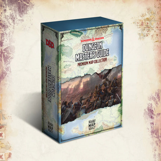 Dungeons & Dragons Dungeon Master's Guide- Premium Map Collection