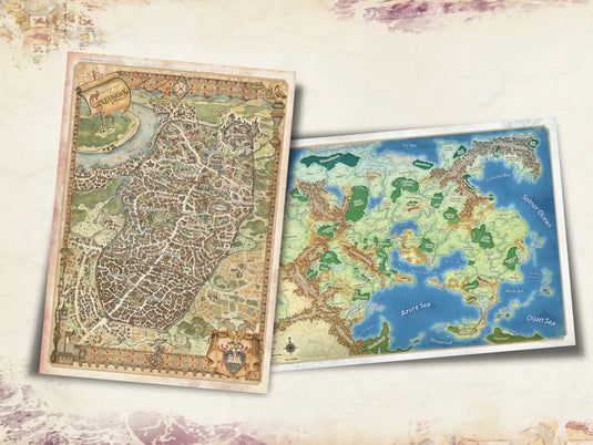 Dungeons & Dragons Dungeon Master's Guide- Premium Map Collection