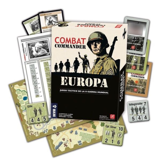 Combat Commander Europa Juego De Mesa En Español