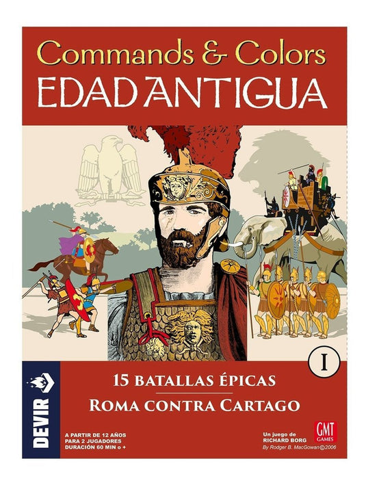 Commands And Colors Edad Antigua Juego Mesa Español
