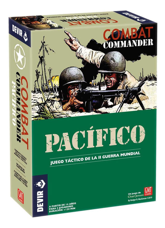 Combat Commander Pacifico Juego De Mesa En Español