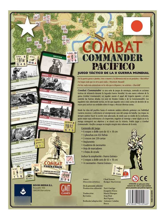 Combat Commander Pacifico Juego De Mesa En Español