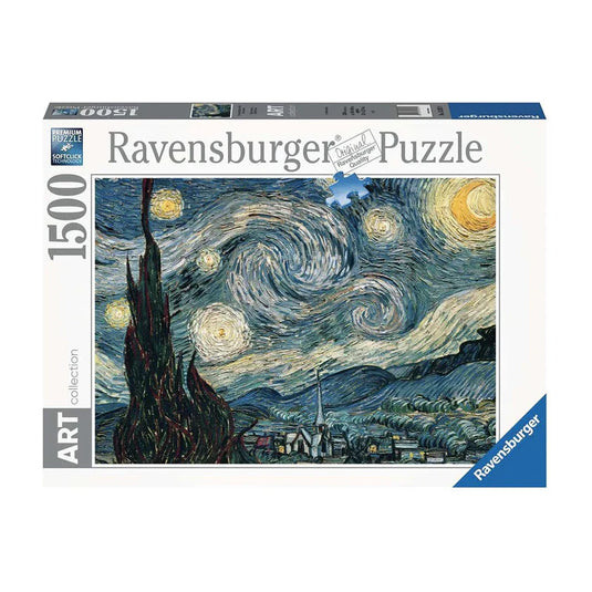Ravensburger Rompecabezas Van Gogh Noche Estrellada 1500 Pza
