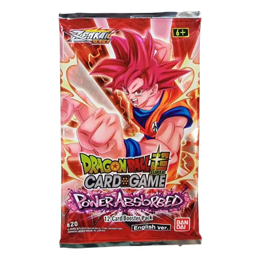 DragonBall Super Card Game Power Absorbed B20 Booster Box