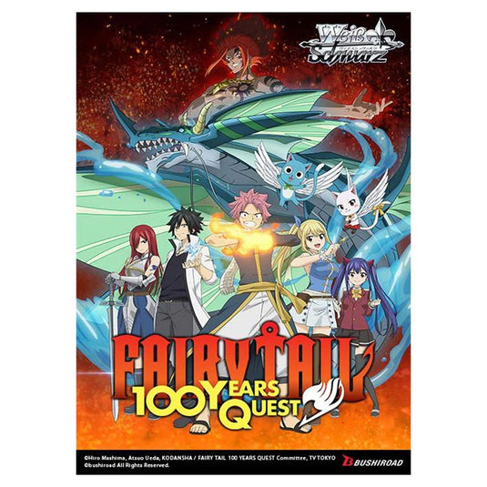 Weiss Schwarz Fairy Tail 100 Years Quest Booster Box
