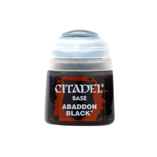 Citadel Colour Paint Abaddon Black Base (12ml)