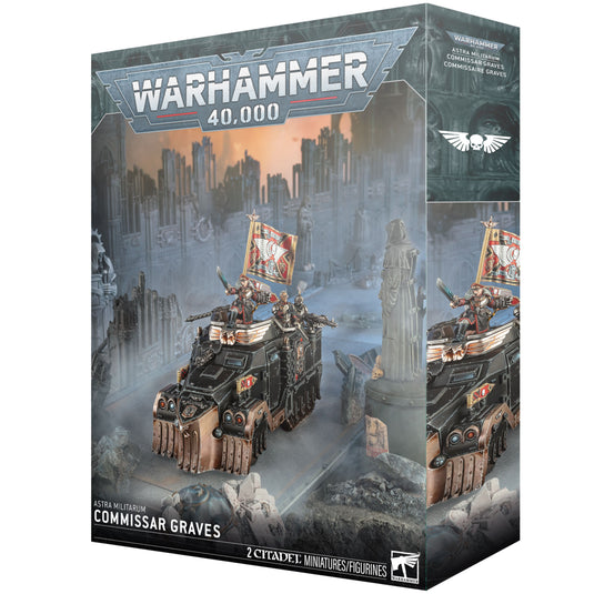 WH40K Astra Militarum - Commissar Graves