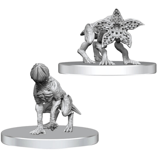 D&D Stranger Things Unpainted Minis: Demodogs