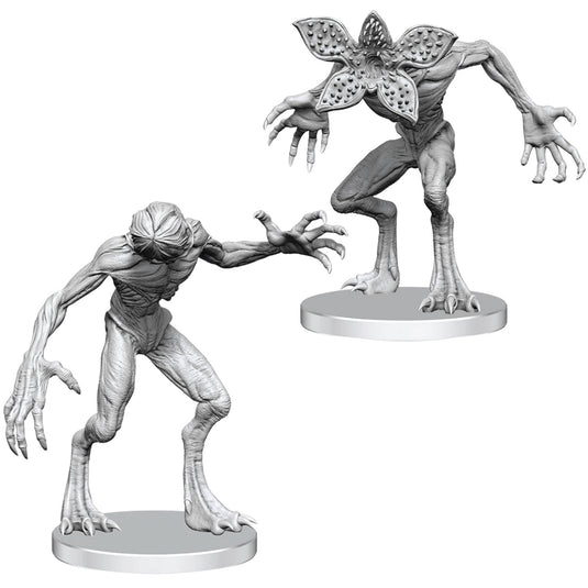 D&D Stranger Things Unpainted Minis: Demogorgons