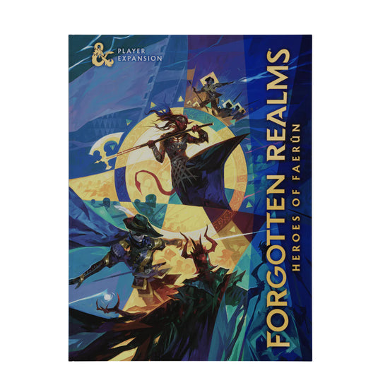 Dungeons & Dragons Forgotten Realms Heroes Of Faerûn Player Expansion (Alternative Cover)