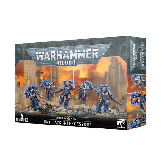 WH40K Assault Intercessors with Jump Packs: Space Marine