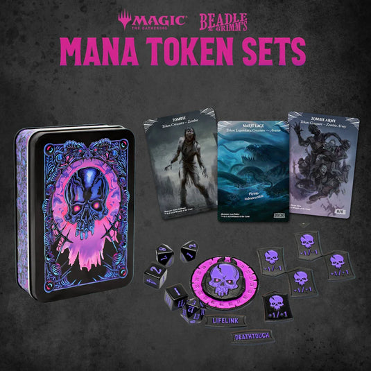 Black Mana Token Set