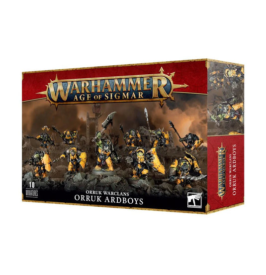 WHAOS Orruk Warclans: Orruk Ardboyz