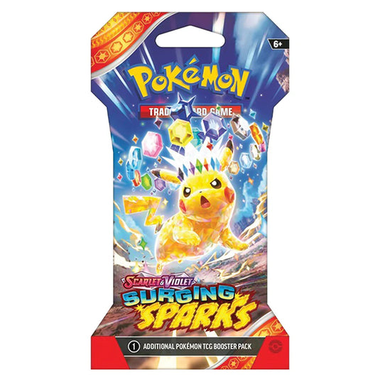 Pokemon Scarlet & Violet Stellar Surging Sparks Sleeved Booster (Español)