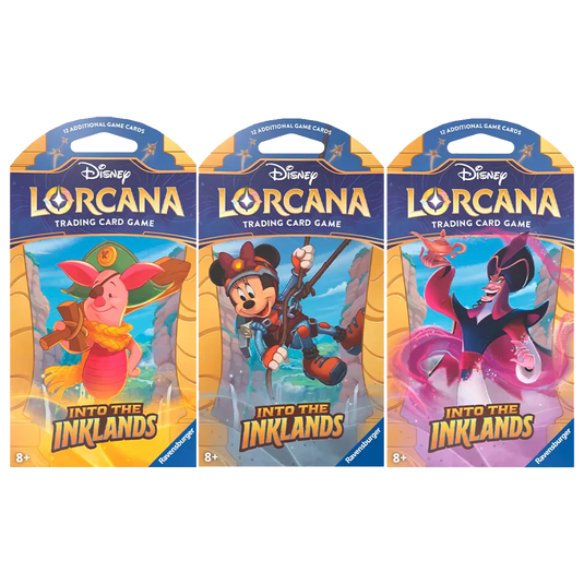 Disney Lorcana Into The Inklands Sleeved Booster