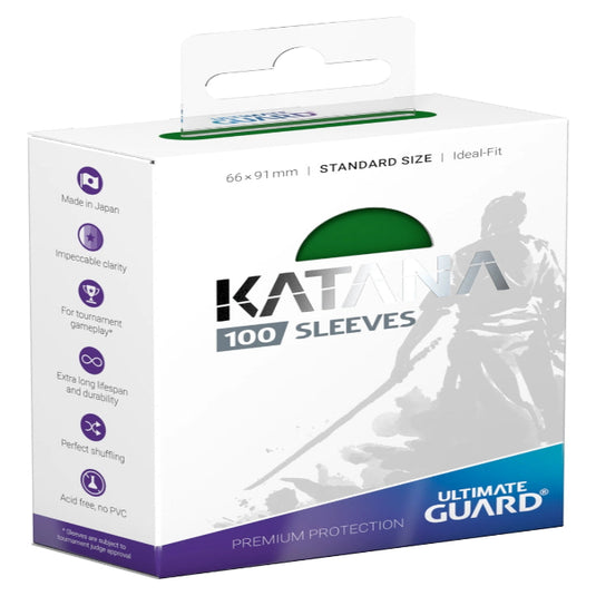 Katana Sleeves Standard Size Green