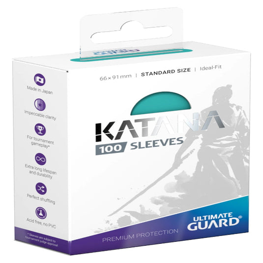 Katana Sleeves Standard Size Turquoise