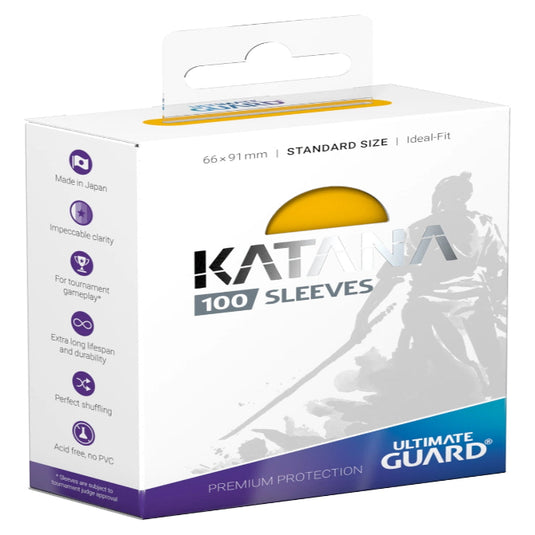 Katana Sleeves Standard Size Yellow