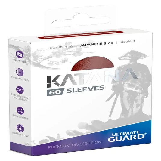 Katana Sleeves Japanese Size Red