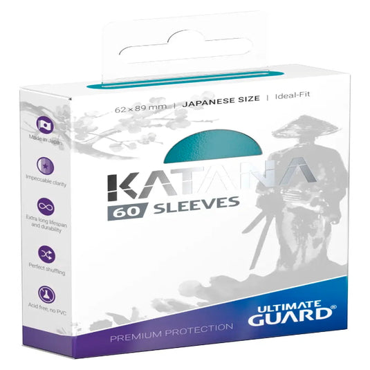 Katana Sleeves Japanese Size Turquoise