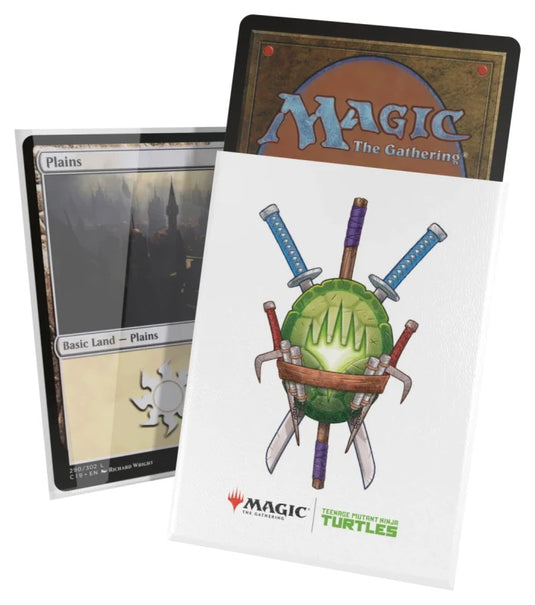 Ultimate Guard Art Sleeves Magic: The Gathering | Teenage Mutant Ninja Turtles Turtle Planeswalker Symbol