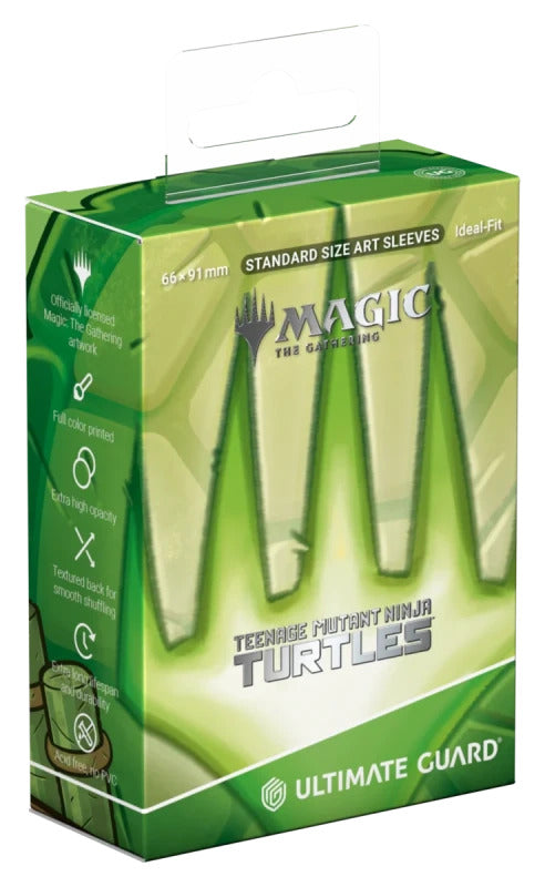 Ultimate Guard Art Sleeves Magic: The Gathering | Teenage Mutant Ninja Turtles Turtle Planeswalker Symbol