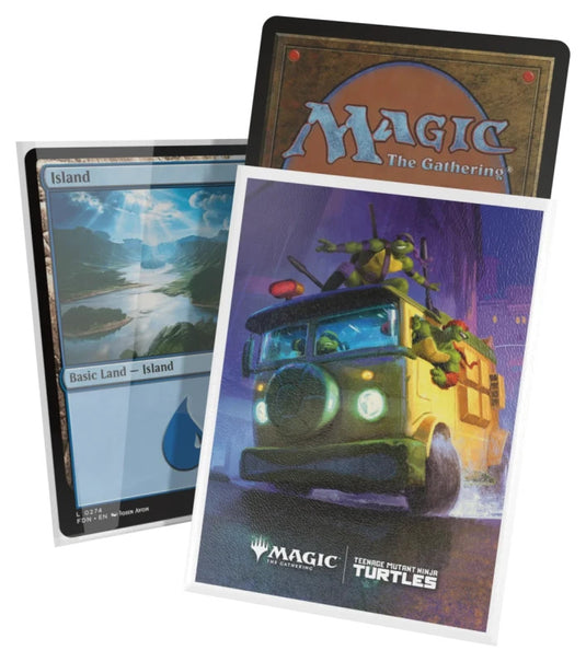 Ultimate Guard Art Sleeves Magic: The Gathering | Teenage Mutant Ninja Turtles Turtle Van