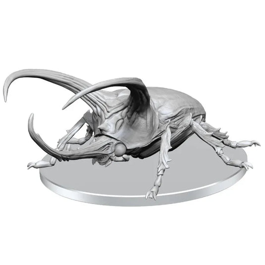 WizKids Deep Cuts Unpainted Minis: W28 Giant Rhinoceros Beetle
