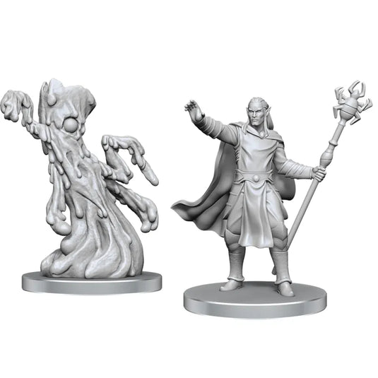 D&D Nolzur's Marvelous Unpainted Minis: W28 Drow Mage & Yochlol