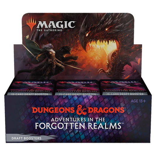 Magic The Gathering Adventures in the Forgotten Realms Draft Booster Box