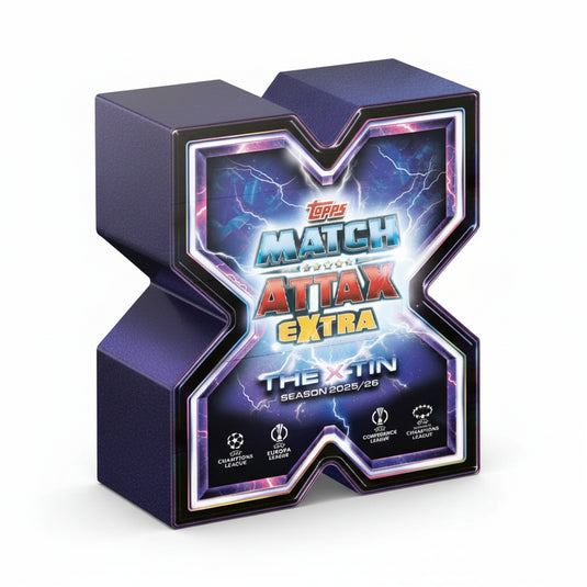 Topps UCC 2025/26 Match Attax Extra: UEFA Club Competitions The X-Tin