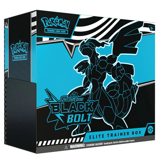 Pokemon Scarlet & Violet Black Bolt Elite Trainer Box