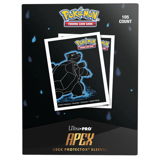 Ultra Pro Neon Kanto Blastoise Apex Deck Protector Sleeves