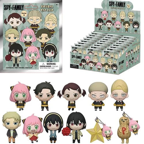 Spy x Family Series 3 3D Foam Bag Clip