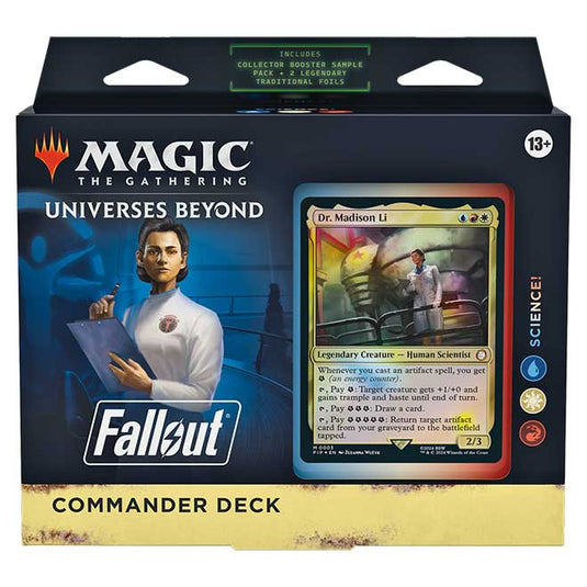 Magic the Gathering Universes Beyond Fallout Commander Deck (Español)