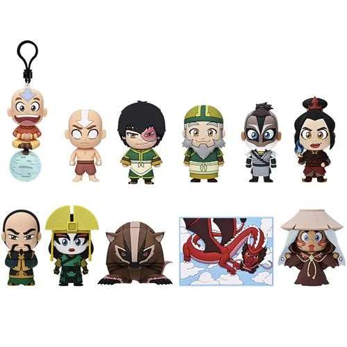 Avatar: The Last Airbender Series 4 3D Foam Bag Clip