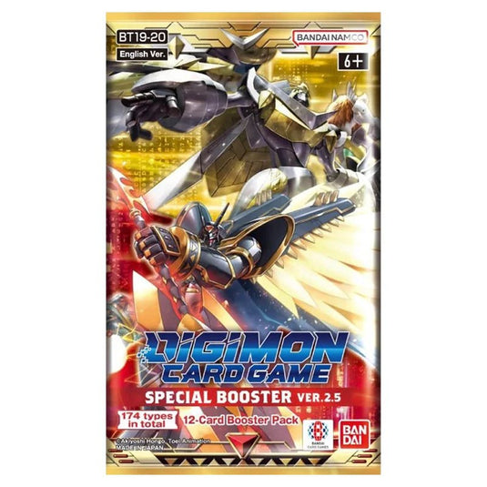 Digimon Card Game BT19 - 20 Special Booster Ver.2.5 Booster Pack - Cartoncito Cards