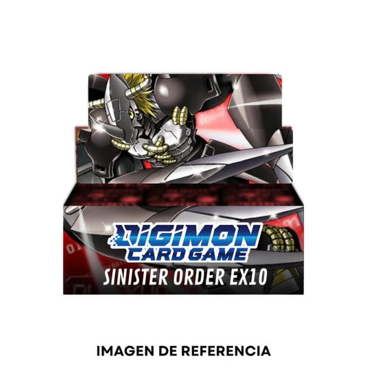 Digimon Card Game EX10 Sinister Order Booster Box - Cartoncito Cards