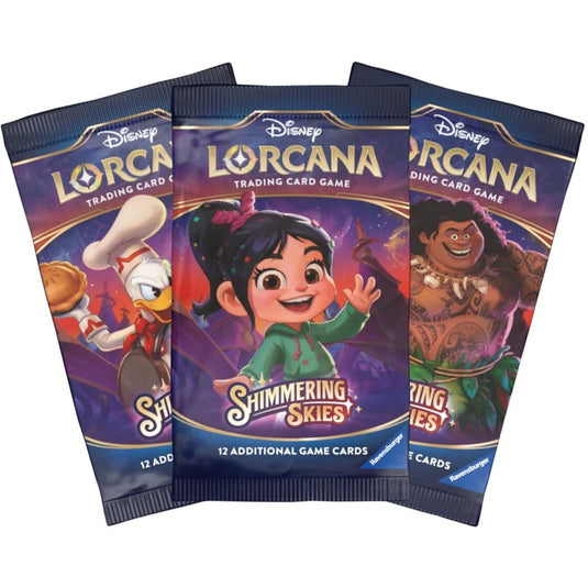 Disney Lorcana Shimmering Skies Sleeved Booster