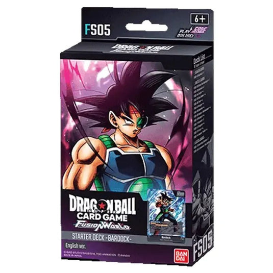 Dragon Ball Super Card Game - Starter Deck - Fusion World - Bardock - FS05 - Cartoncito Cards