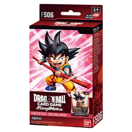 Dragon Ball Super Card Game Starter Deck Fusion World Son Goku (Mini) FS06 - Cartoncito Cards