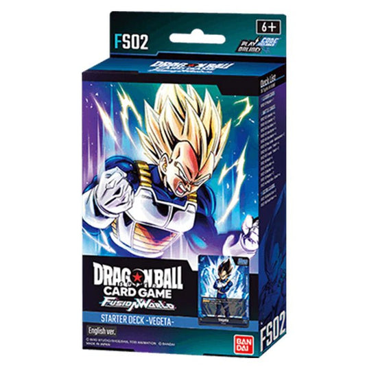 Dragon Ball Super Card Game Starter Deck Fusion World Vegeta FS02 - Cartoncito Cards
