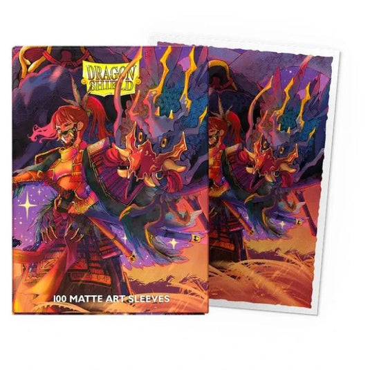 Dragon Shield Standard Matte Art Sleeves The Fallen - Cartoncito Cards
